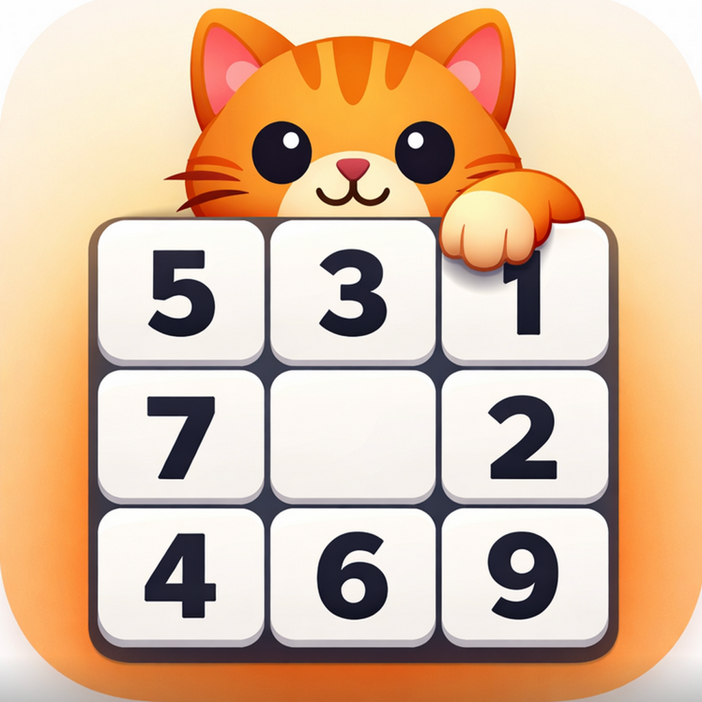 Sudoku with pure cat app icon